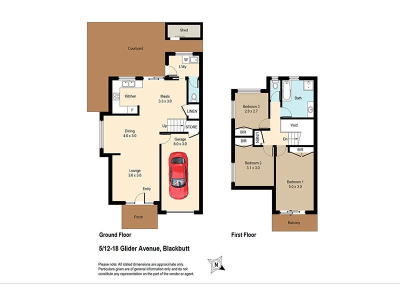 5/12-18 Glider Avenue, Blackbutt NSW 2529 Floorplan