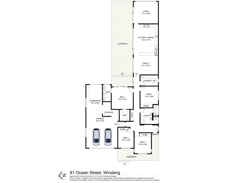 81 Ocean Street, Windang NSW 2528 Floorplan