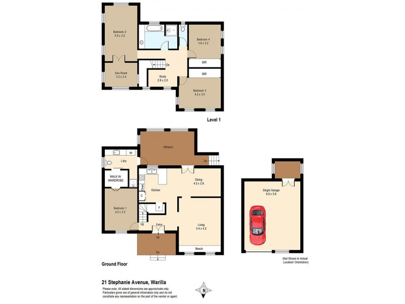 21 Stephanie Avenue, Warilla NSW 2528 Floorplan