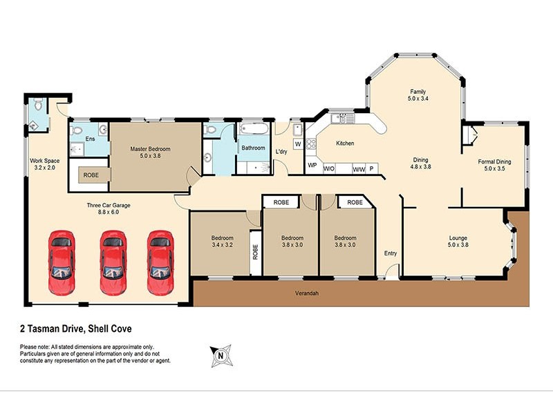 2 Tasman Drive, Shell Cove NSW 2529 Floorplan