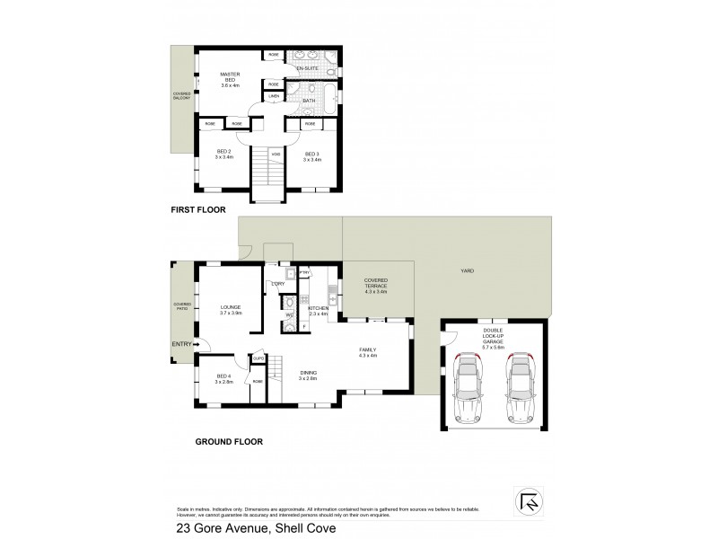 23 Gore Avenue, Shell Cove NSW 2529 Floorplan