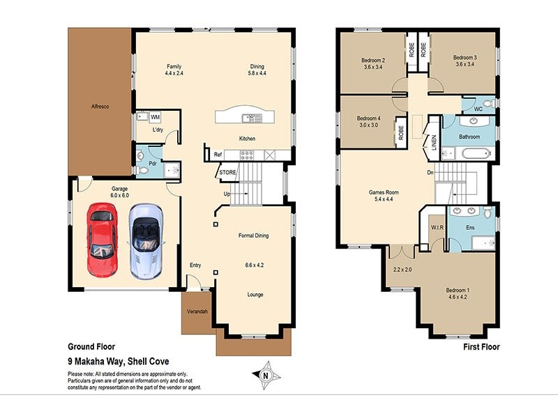 9 Makaha Way, Shell Cove NSW 2529 Floorplan