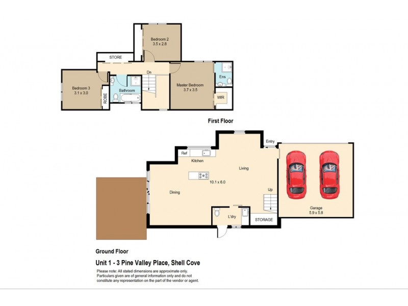 3 Pine Valley Place, Shell Cove NSW 2529 Floorplan