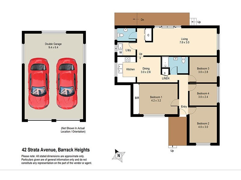 42 Strata Avenue, Barrack Heights NSW 2528 Floorplan
