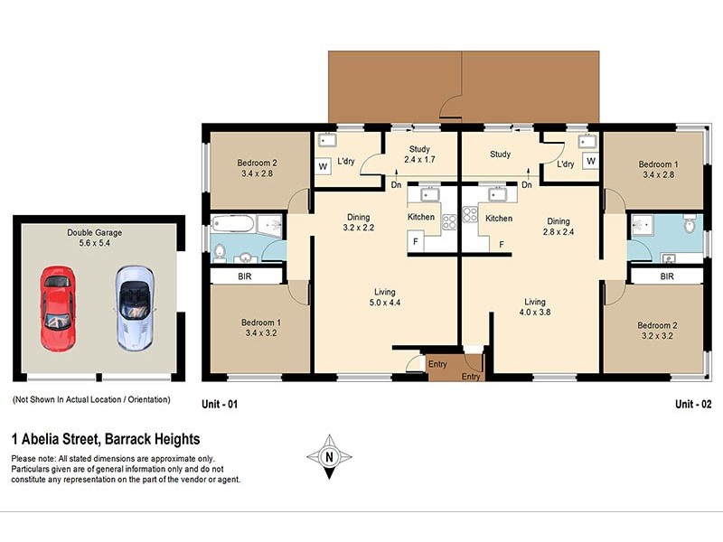 1 Abelia Street, Barrack Heights NSW 2528 Floorplan
