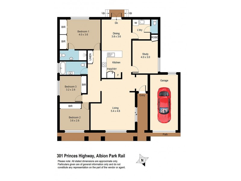 1/301 Princes Highway, Albion Park Rail NSW 2527 Floorplan