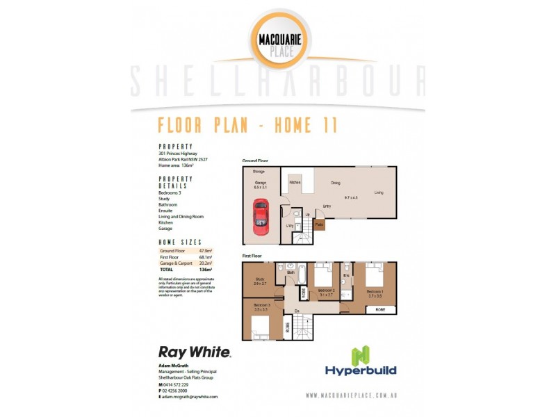12/301 Princes Highway, Albion Park Rail NSW 2527 Floorplan