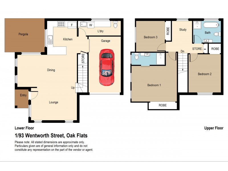 1/93 Wentworth Street, Oak Flats NSW 2529 Floorplan