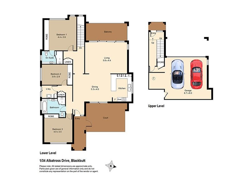 1/34 Albatross Drive, Blackbutt NSW 2529 Floorplan