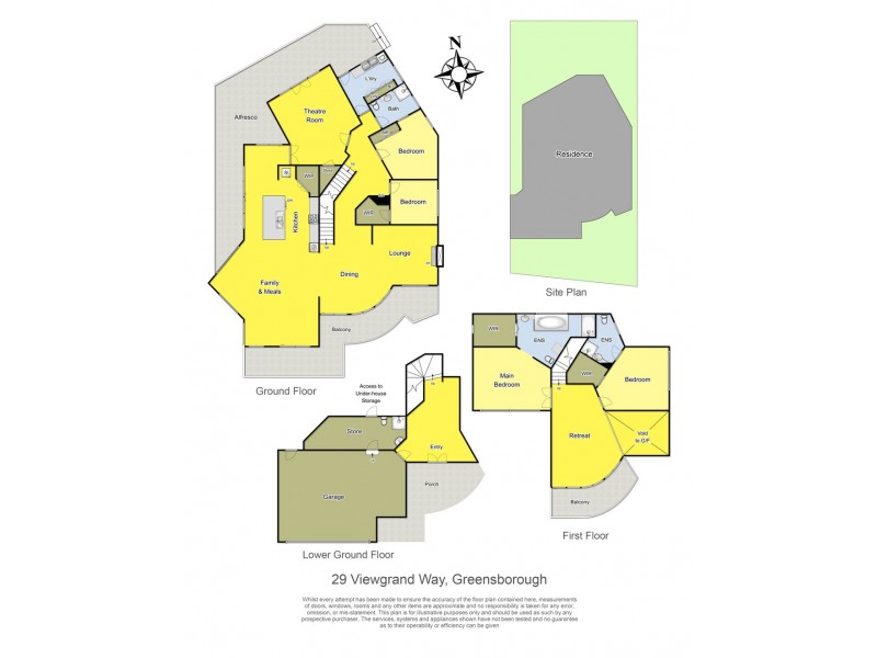 29 Viewgrand Way, Greensborough VIC 3088 Floorplan
