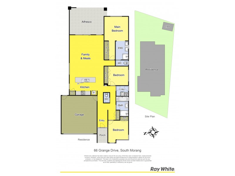 66 Grange Drive, South Morang VIC 3752 Floorplan