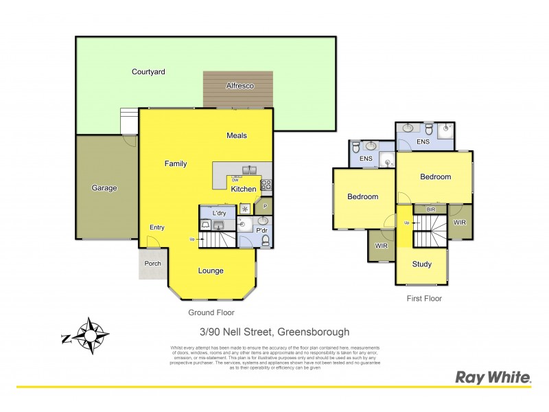 3/90 Nell Street, Greensborough VIC 3088 Floorplan