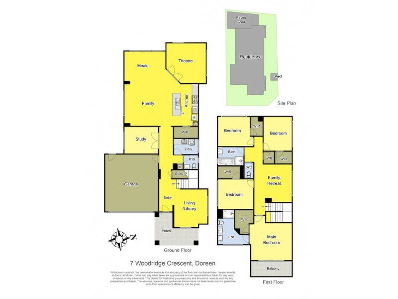 7 Woodridge Crescent, Doreen VIC 3754 Floorplan