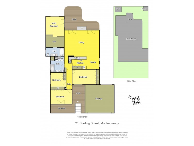 21 Starling Street, Montmorency VIC 3094 Floorplan