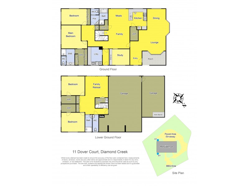 11 Dover Court, Diamond Creek VIC 3089 Floorplan