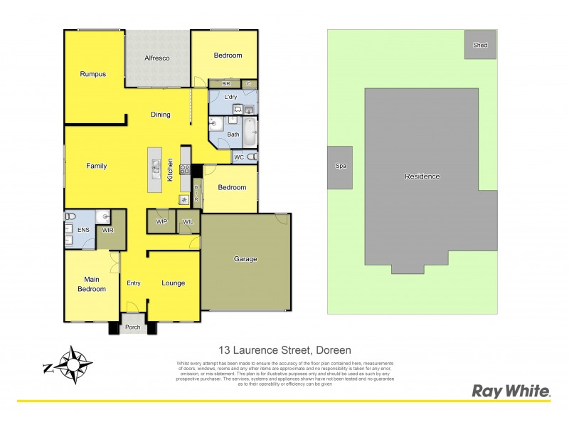 13 Laurence Street, Doreen VIC 3754 Floorplan