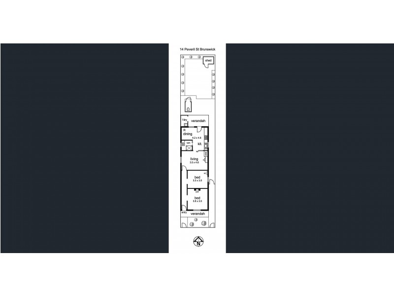 14 Peveril Street, Brunswick VIC 3056