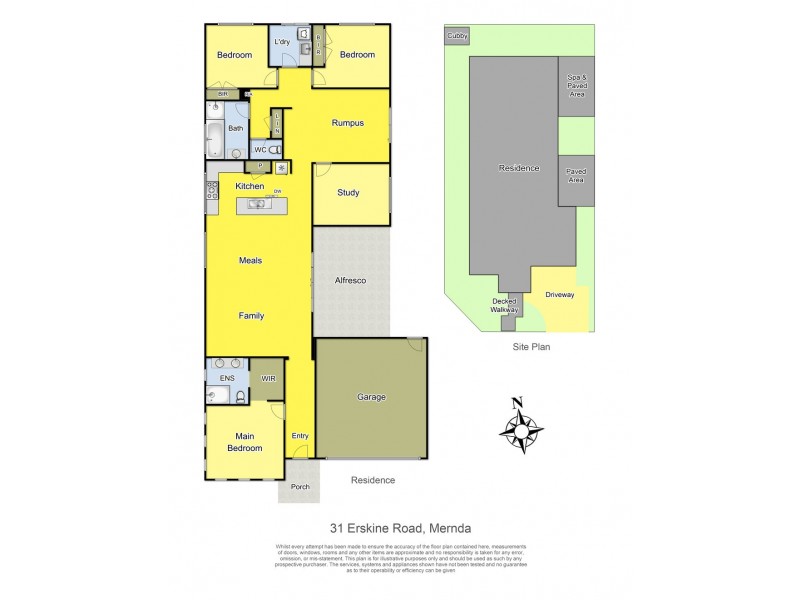 31 Erskine Road, Mernda VIC 3754 Floorplan
