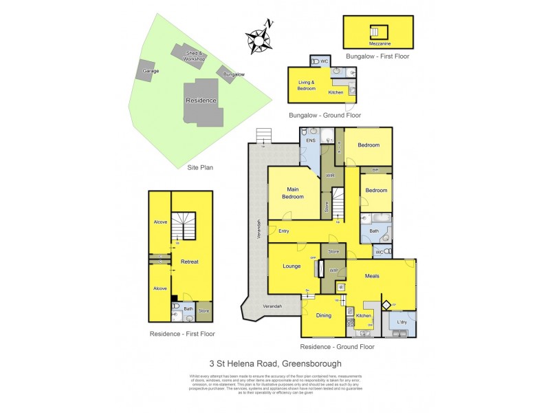 3 St Helena Road, Greensborough VIC 3088 Floorplan