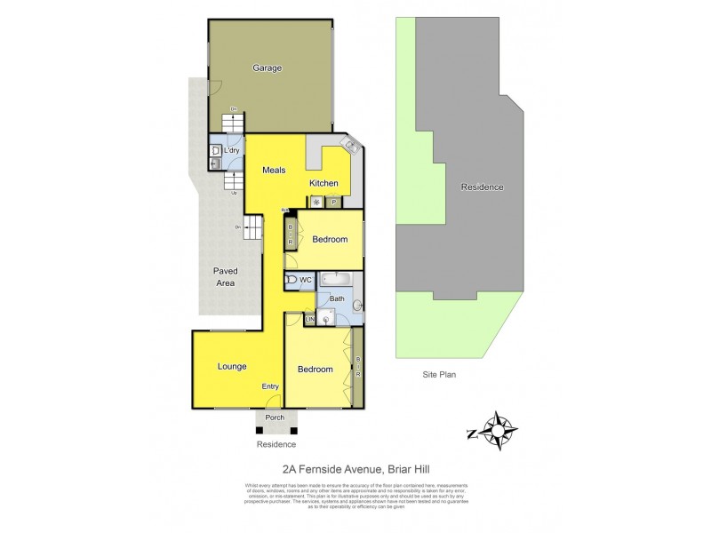 2A Fernside Avenue, Briar Hill VIC 3088 Floorplan