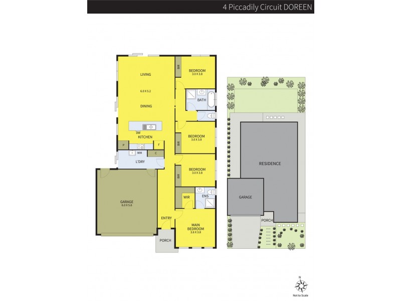 4 Piccadily Court, Doreen VIC 3754 Floorplan