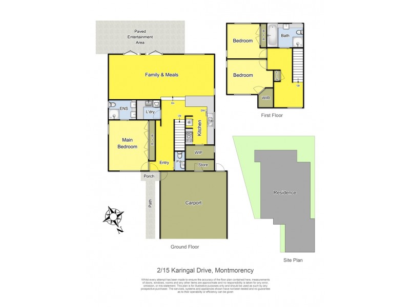 2/15 Karingal Drive, Montmorency VIC 3094 Floorplan