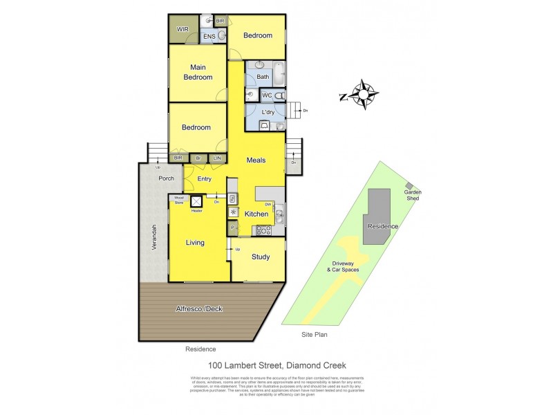 100 Lambert Street, Diamond Creek VIC 3089 Floorplan