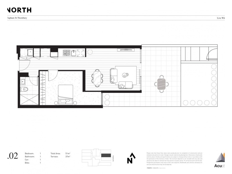 G.02 23-25 Clapham Street, Thornbury VIC 3071 Floorplan
