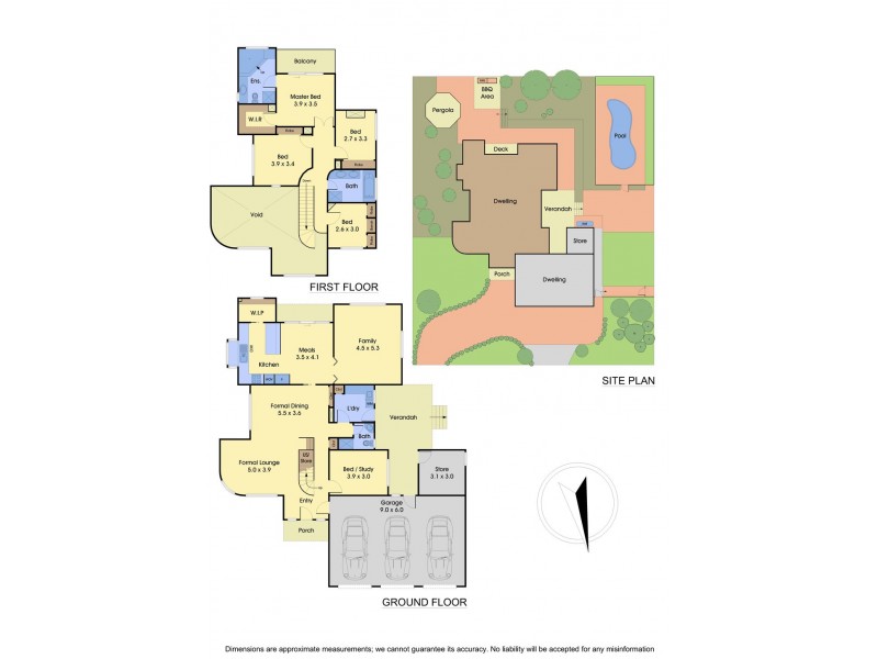 3 Daintree Rise, St Helena VIC 3088 Floorplan