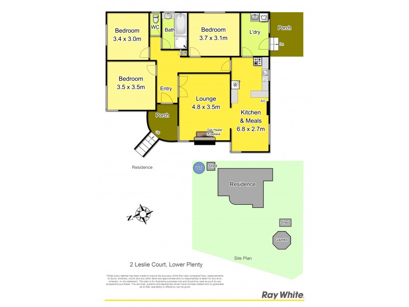 2 Leslie Court, Lower Plenty VIC 3093 Floorplan