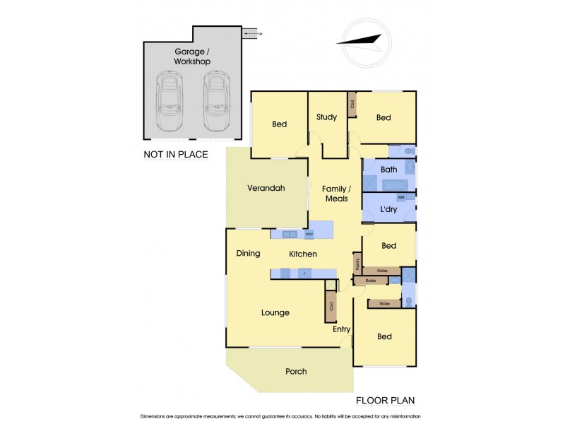 2 Beryl Close, Greensborough VIC 3088 Floorplan
