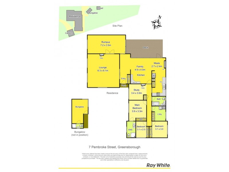 7 Pembroke Street, Greensborough VIC 3088 Floorplan