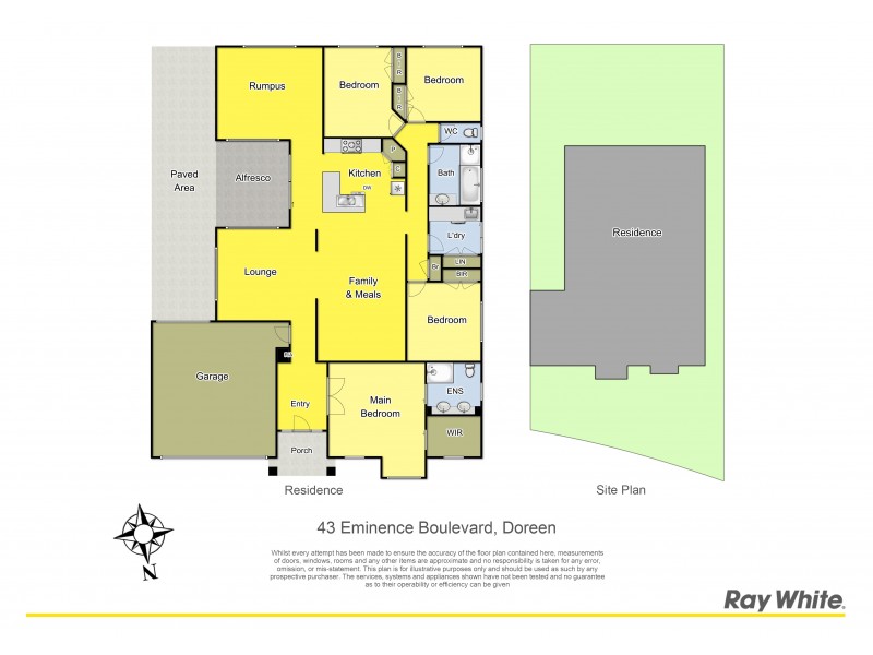 43 Eminence Boulevard, Doreen VIC 3754 Floorplan