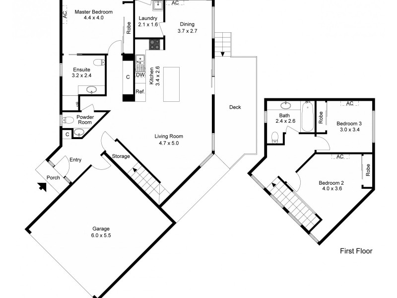2/91 Old Eltham Road, Lower Plenty VIC 3093 Floorplan