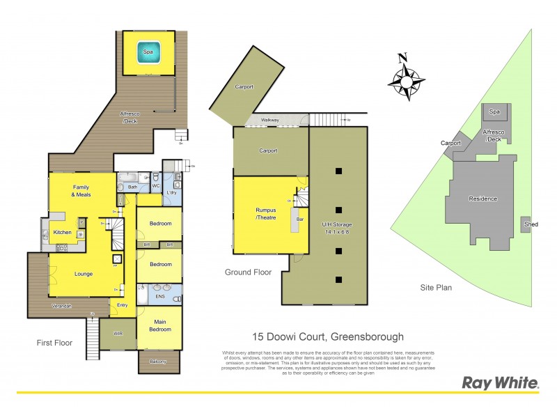 15 Doowi Court, Greensborough VIC 3088 Floorplan