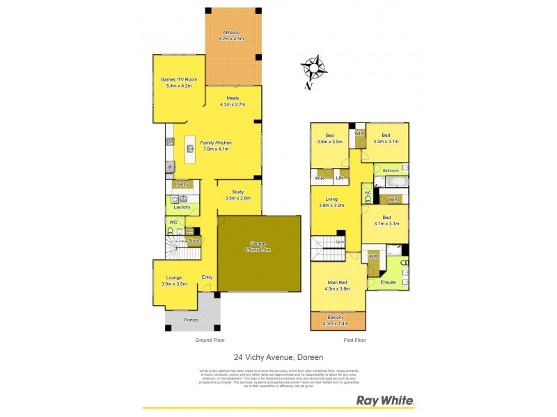 24 Vichy Avenue, Doreen VIC 3754 Floorplan