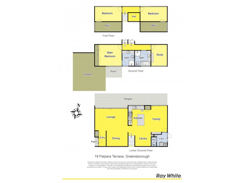 19 Palpera Terrace, Greensborough VIC 3088 Floorplan