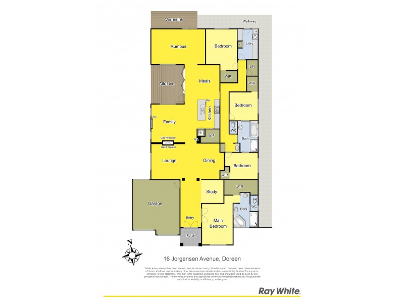 16 Jorgensen Avenue, Doreen VIC 3754 Floorplan