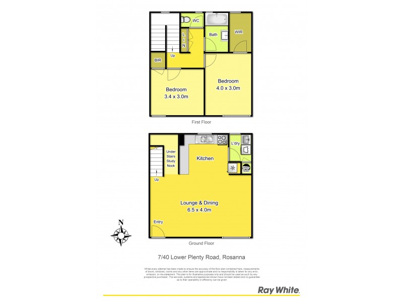 7/40 Lower Plenty Road, Rosanna VIC 3084 Floorplan