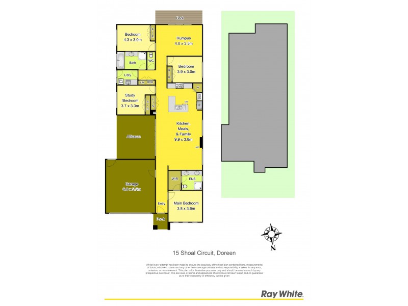 15 Shoal Circuit, Doreen VIC 3754 Floorplan