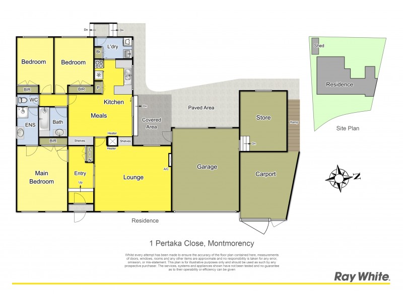 1 Pertaka Close, Montmorency VIC 3094 Floorplan