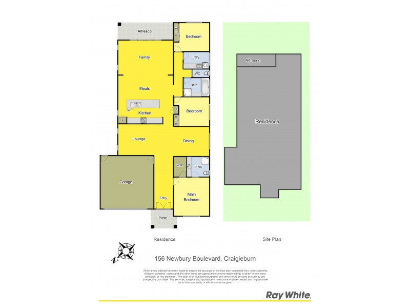 156 Newbury Boulevard, Craigieburn VIC 3064 Floorplan