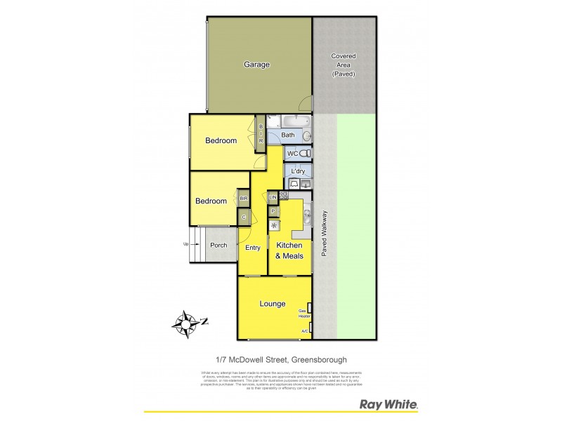 1/7 McDowell Street, Greensborough VIC 3088 Floorplan