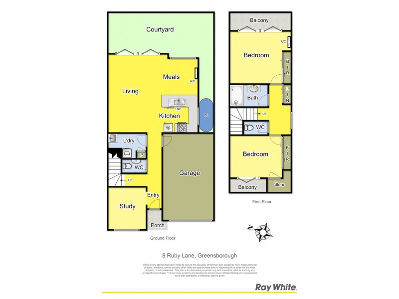 8 Ruby Lane, Greensborough VIC 3088 Floorplan