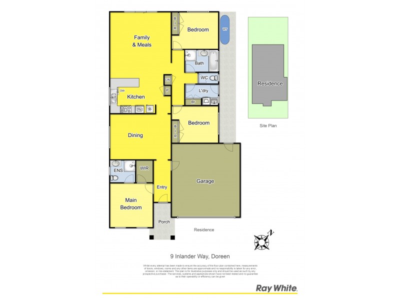 9 Inlander Way, Doreen VIC 3754 Floorplan