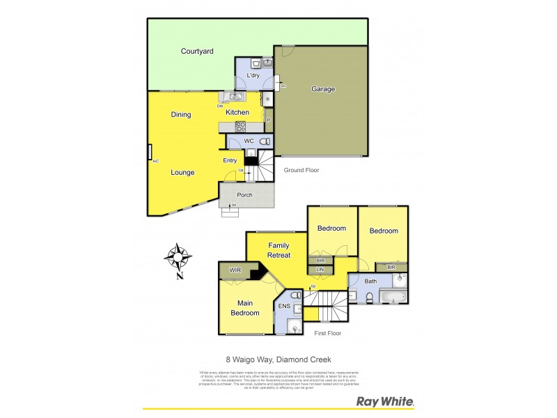 8 Waigo Way, Diamond Creek VIC 3089 Floorplan