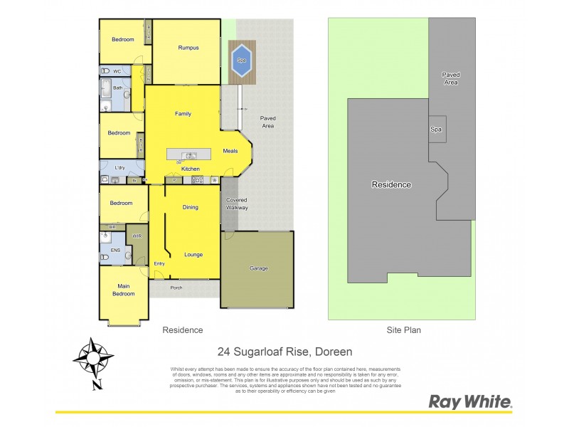24 Sugarloaf Rise, Doreen VIC 3754 Floorplan