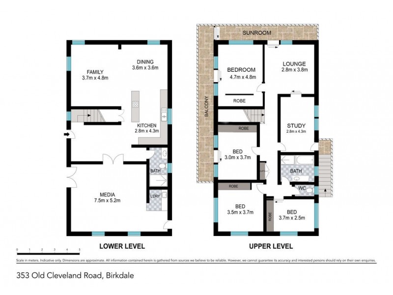 353 Old Cleveland Road, Birkdale QLD 4159 Floorplan
