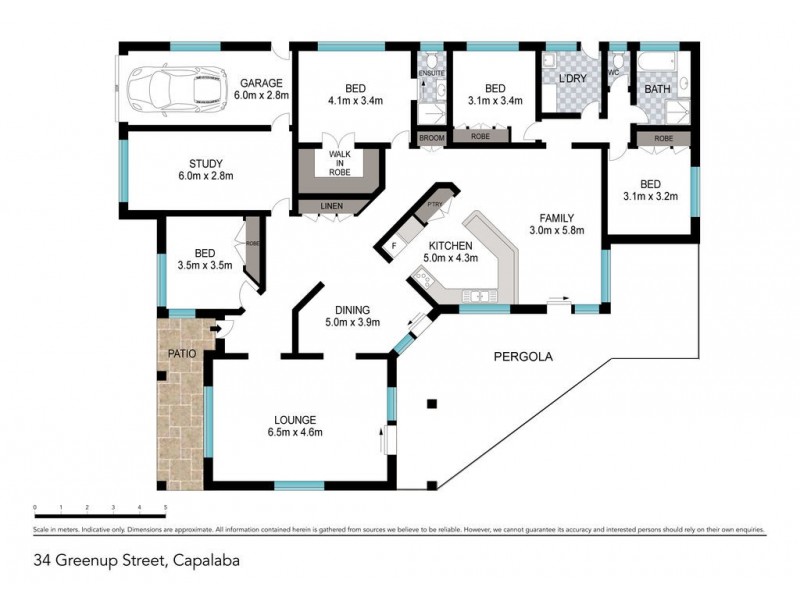 34 Greenup Street, Capalaba QLD 4157 Floorplan