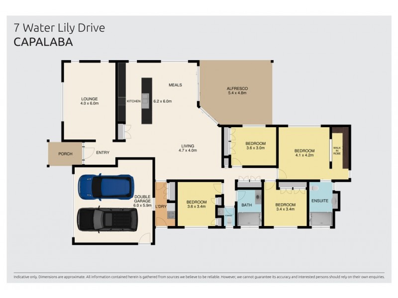 7 Water Lily Drive, Capalaba QLD 4157 Floorplan
